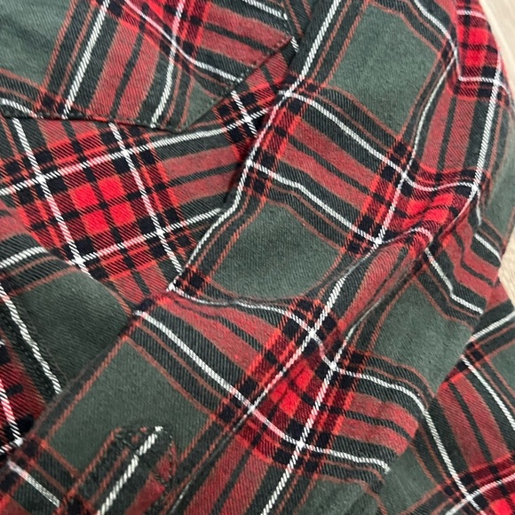 RSQ Collective Shirt red & green Button-Up Plaid Casual Flannel Cotton Mens M. - Picture 4 of 6